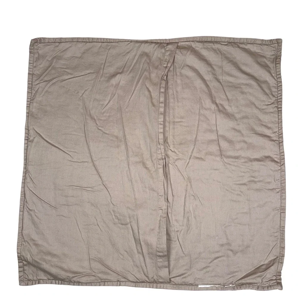 Pottery Barn Baby Pink Cotton Textured Pillow‎ Sham Cover 26x26